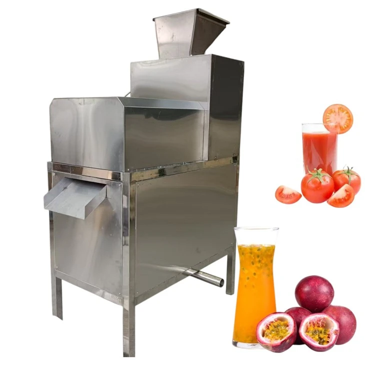 Máquina extractora de semillas de jugo de maracuyá