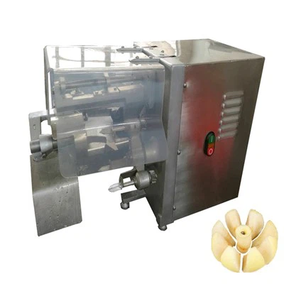 Máquina cortadora y peladora de manzanas