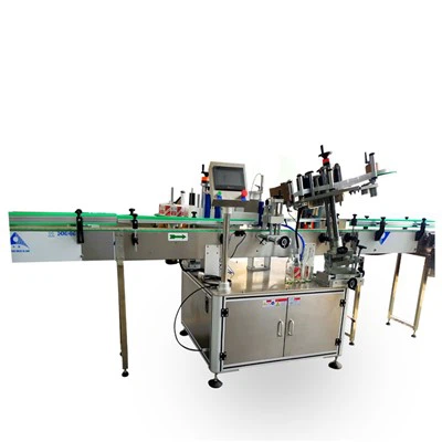 Máquina etiquetadora automática de botellas