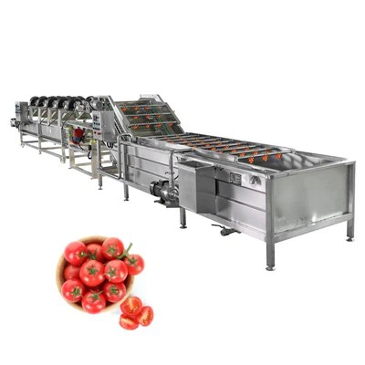 Línea de producción de procesamiento de tomates cherry