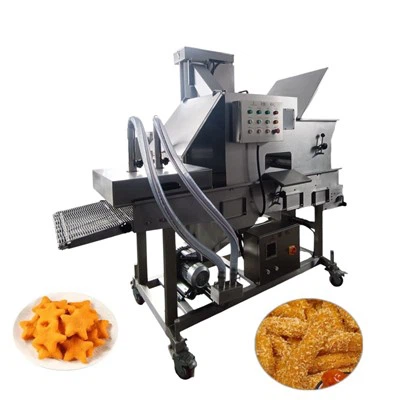Máquina empanadora de pollo Máquina de pan rallado