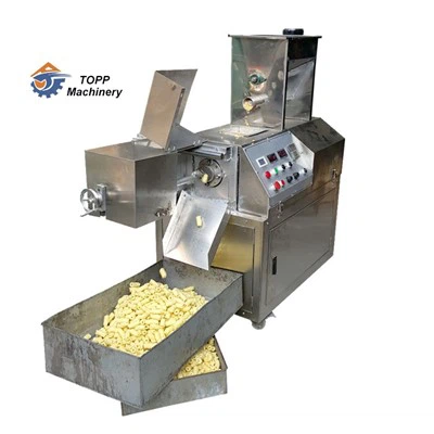 Máquina extrusora de bocadillos de hojaldre de maíz